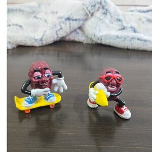 Vintage California Raisins PVC Figures Lot Applause 1988 Calrab